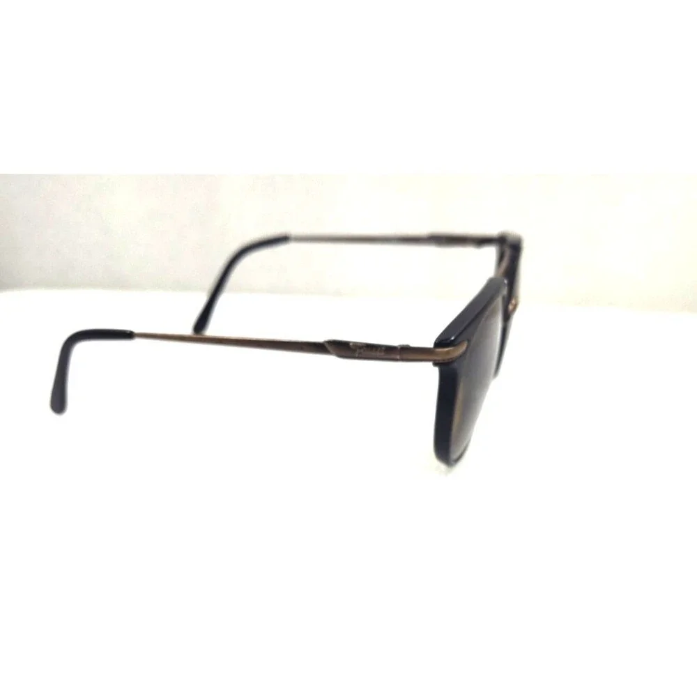 FOSSIL Jetstream CS1002BLK Women SUNGLASSES UV 54-19-145 Double Brow Cat Eye